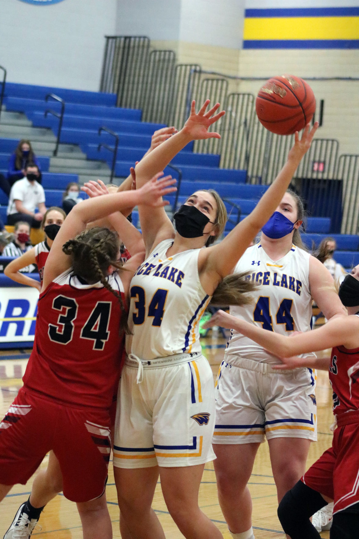 Rice Lake girls basketball vs. Chippewa Falls 1-29-21